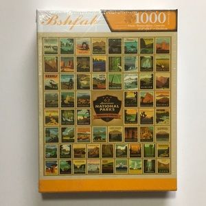 NEW UNWRAPPED 62 American National Parks Puzzle